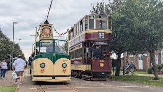 Blackpool Tramway Tram Sunday Enhanced Service 2024 [upl. by Yma]