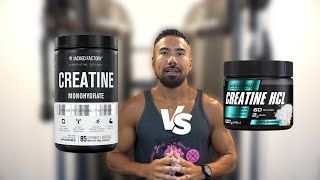 Creatine Monohydrate vs Creatine HCL Which is better [upl. by Wojcik]