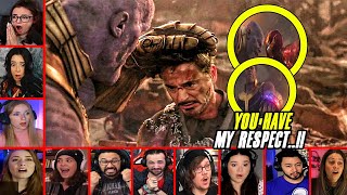 Iron man vs thanos Fight Scene Reaction Compilation  Avengers Infinity War 2018  Mapkrish [upl. by Wendin]