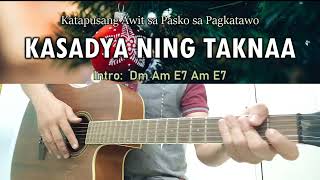 Kasadya Ning Taknaa  Guitar Chords [upl. by Nial]