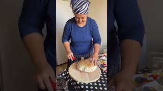 Yaylada bazlama yemek food cook yemek yemektarifleri cooking cookies [upl. by Forward605]