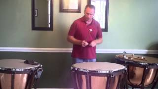 How to Clear a Timpani Head or What is clearing a timpani head [upl. by Ailecec]