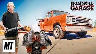 Installing Gen III Hemi in Dulcichs Mopar Muscle Truck  Roadkill Garage [upl. by Manoop]