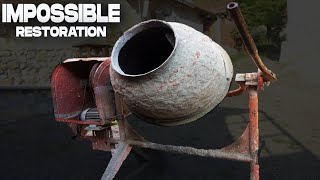 Old Concrete Mixer Restoration and Modification  PIMP MY MIXER [upl. by Orran]