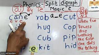 English RWEVaranasiBatch2 Split Digraph or Magice Ruleg makes j sound with e i y [upl. by Senaj]