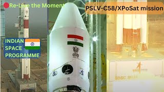 ISRO Launch of Rocket PSLVC58XPoSat Mission  ReLive hanumanstudies [upl. by Acirea]