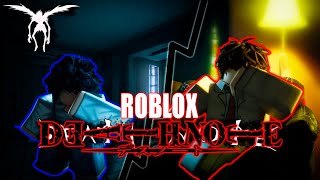 ME TORNEI O KIRA NO JOGO DE DEATH NOTE NO ROBLOX [upl. by Ahsitel]