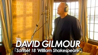 DAVID GILMOUR ：PINK FLOYD 『Sonnet 18 William Shakespeare』 by miu JAPAN [upl. by Houston]