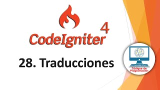 CodeIgniter 4  Traducciones y múltiples idiomas [upl. by Ssac878]