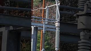 Energizing a 115kv mobile substation high voltage transformer highvoltage electrical maintenance [upl. by Ji]