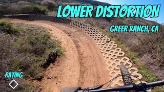 Lower Distortion  BlueBlack  Greer Ranch MTB CA [upl. by Ginni]