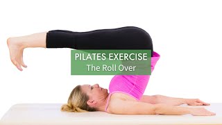 Pilates Exercise The Roll Over  Pilates Anytime [upl. by Norwood]