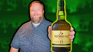 Tasting Redbreast 15 Irish Whiskey  Brewzle Live Clips [upl. by Lichter185]