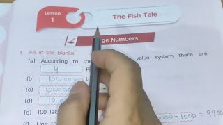 The Fish Tale Chapter 1  Class 5th Maths  Workbook Arya publishers  Apc Workbook [upl. by Nagirrek]