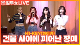 LIVE H1KEY하이키  건물 사이에 피어난 장미Rose Blossom  두시탈출 컬투쇼 [upl. by Niawtna]