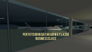 A350 business class in Qatar airways ptfs rp master [upl. by Meredeth]