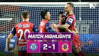 Match Highlights  Jamshedpur FC 21 East Bengal FC  MW 16  ISL 202324 [upl. by Ttenaj]