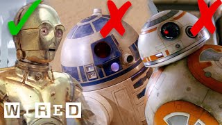 Why NASA Would Take C3PO to Space But Not R2D2 or BB8  WIRED [upl. by Atims]