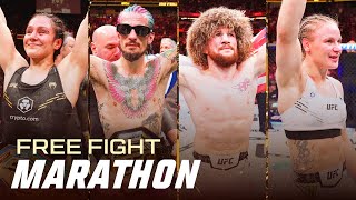 UFC 306 Free Fight Marathon [upl. by Ecylla528]