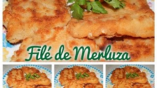 FILÉ DE MERLUZA FRITO Culinária com Angelica Mendes [upl. by Loughlin850]