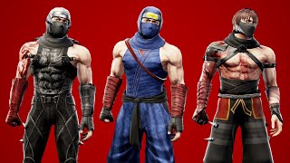 SoulCalibur 6 Ryu Hayabusa 3 Versions Ninja Gaiden Character Creation Tutorial [upl. by Alon84]