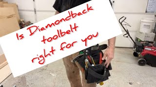 Is that The Diamondback Artisan Tool Belt Right for YOU [upl. by Ojaras]