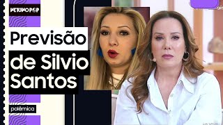 Vidente prevê morte de Silvio Santos ao vivo no SBT e causa climão  Regina Volpato desconversa [upl. by Roxanne]