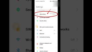 How to reset redmi phone from setting Redmi phone ko reset kaise kare reset settings redmi [upl. by Allister410]