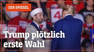 USWahl Arabischstämmige tendieren zu Trump statt Harris – Shortcut  DER SPIEGEL [upl. by Hannasus]