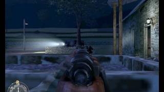 quotCall of Duty 1 United Offensivequot full walkthrough on Veteran Part 6  UK CampaignTrain Bridge [upl. by Silin79]