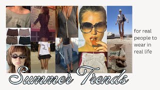 summer trend predictions for real people to wear in real life 2024 [upl. by Aridaj]