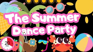 Baby Sensory in High Contrast  The Summer Dance Party  Baby TV [upl. by Alset71]