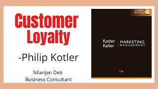 Hindi Customer Loyalty  Philip Kotler  Marketing Management Philip Kotler  Nilanjan Deb [upl. by Oidiple]