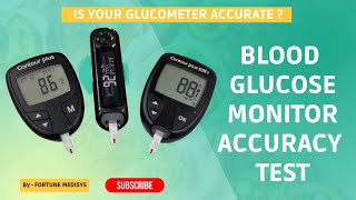 bloodglucose monitor accuracy test How accurate is your glucometer diabetes contour bgm part1 [upl. by Erasme685]