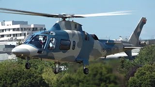 Amazing Leonardo AW109 Landing amp Takeoff [upl. by Robbin]