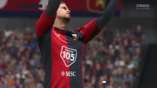 FIFA 23 Gameplay  Genoa  AS Roma  Lega Serie A TIM  20232024 [upl. by Ladnor890]