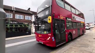 EN40SN11BOU passing through bexleyheath lion street [upl. by Nauqad]