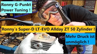 Mehr Simson Power geht nicht  Ronny fräst den 50ccm EVO Super D LT  GSO Allweek ZT Zylinder [upl. by Sherrie]