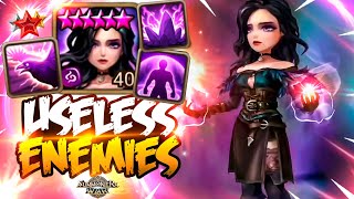 UNLIMITED 3rd SKILL with New DARK YENNEFER  Summoners War [upl. by Allac]