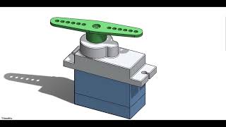 Solidworks Tutorial HP Servo Motor Design by Solidworks [upl. by Alohs]