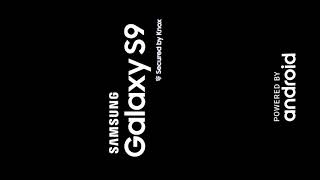 SAMSUNG Galaxy S9 Boot Animation [upl. by Starr]