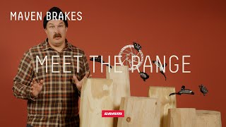 SRAM Maven Brakes  Meet the Range [upl. by Ttayw]