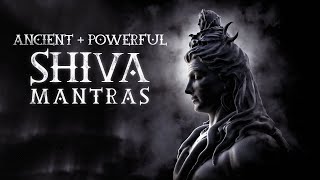 Ancient  Powerful SHIVA MANTRAS  Eliminate Negative Energies Transform your life [upl. by Hardden]