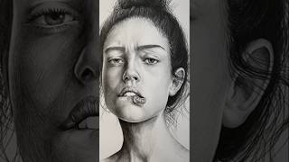 Pencil drawing girl art drawing [upl. by Sacksen]