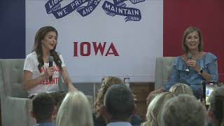 Casey Desantis Visits Iowa [upl. by Jeniece859]