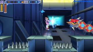 Mega Man Maverick Hunter X Walkthrough Launch Octopus [upl. by Yrem]