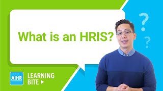 What Is an HRIS  AIHR Learning Bite [upl. by Eisler]