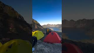 Rinjani mountain hiking rinjani3726mdpl [upl. by Donia51]