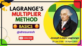 7 Lagranges Multiplier Method Basics  Part 1  21MAB101T  Unit 2 [upl. by Apurk]