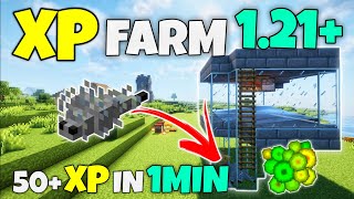 BEST XP FARM Minecraft 121  HINDI  XP FARM MINECRAFT JAVA  50 XP IN 1MIN [upl. by Gnaig]